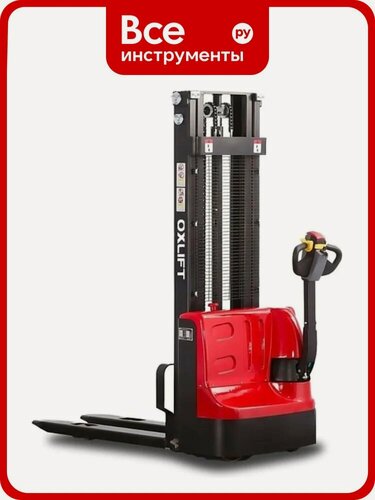Изображение товара Штабелер OXLIFT AX12, электрический, самоходный, 3000мм, 1200кг