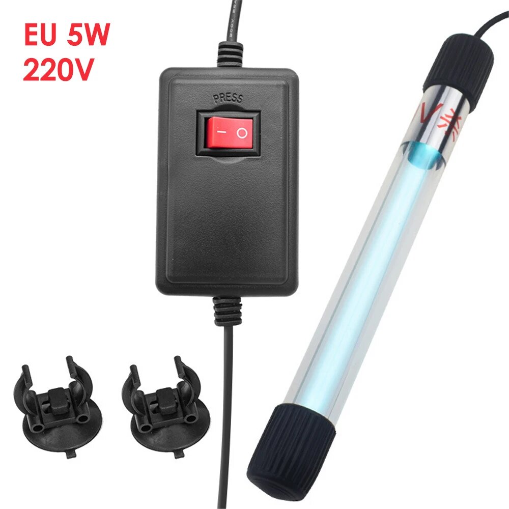 Diymore УФ-стерилизатор для аквариума 220В 5W