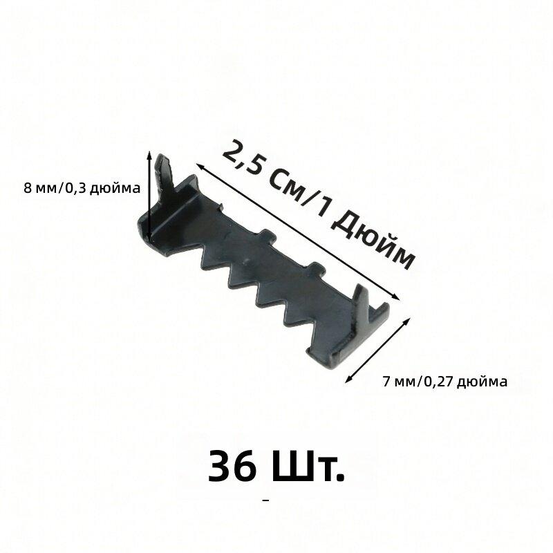 Крючки для картин без гвоздей, черные, 36 шт, легко снимаются без следов, для гипсовых и деревянных стен