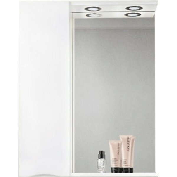 Зеркало со шкафом BelBagno MARINO-SPC-800/750-1A-BL-P-L 80 с подсветкой