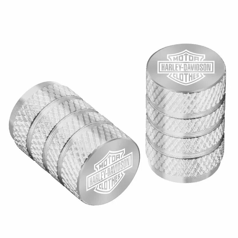 Колпачки для колес Harley-Davidson, серебряные, C silver