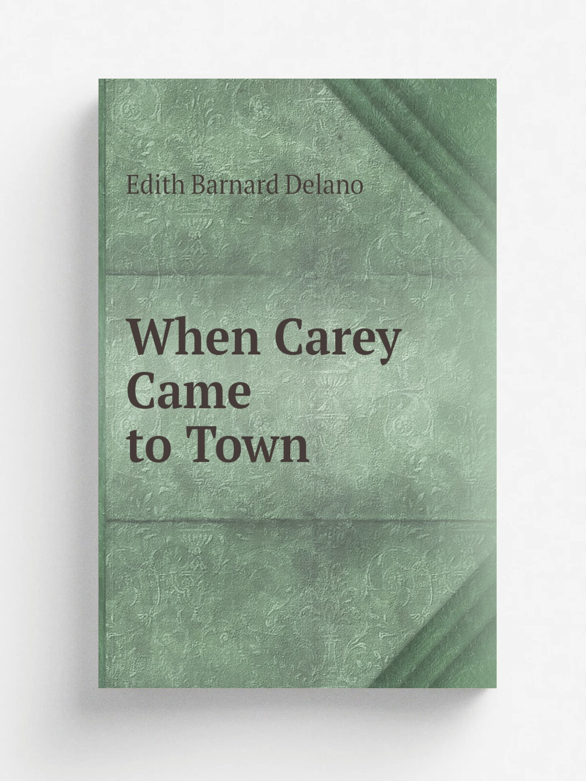 When Carey Came to Town | Edith Barnard Delano | Репринт