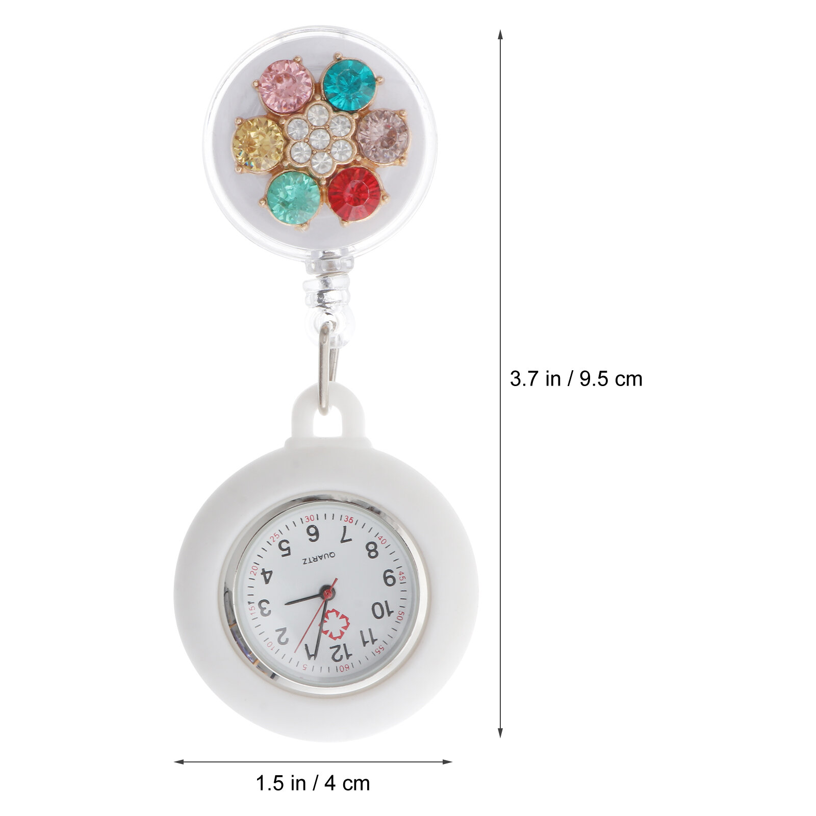 Часы Для Медсестёр С Цифровым Дисплеем Компактные Надёжные И Practical 9 5X4CM