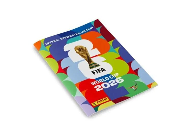 Panini Альбом для наклеек FIFA 2026 Мягкая обложка, для хранения коллекции Для детей и взрослых 1 шт, стандартный формат Официальный дизайн, лимитированная серия