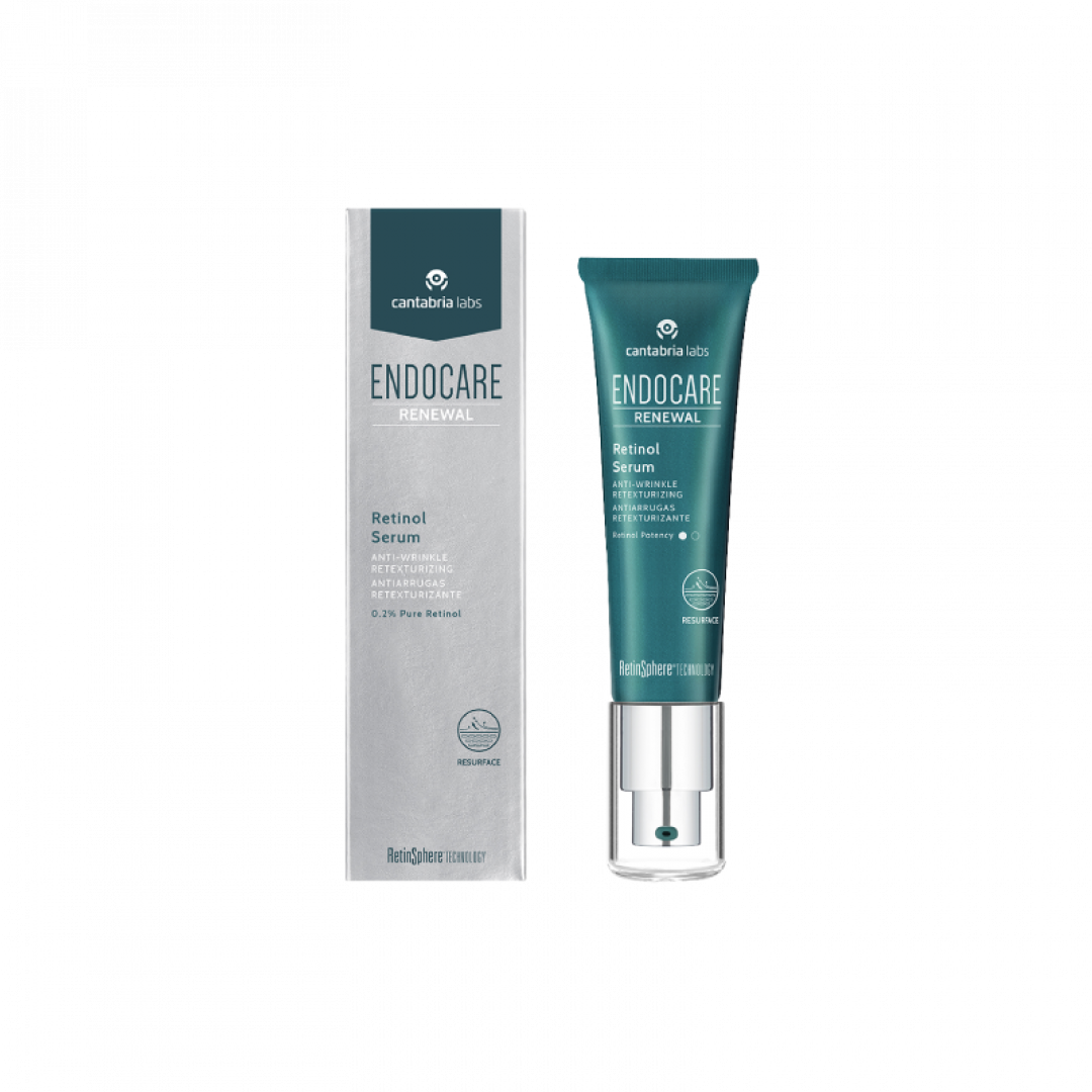 ENDOCARE RENEWAL - RETINOL SERUM (0.2% RETINOL) Обновляющая сыворотка с ретинолом 0.2% 30 мл.