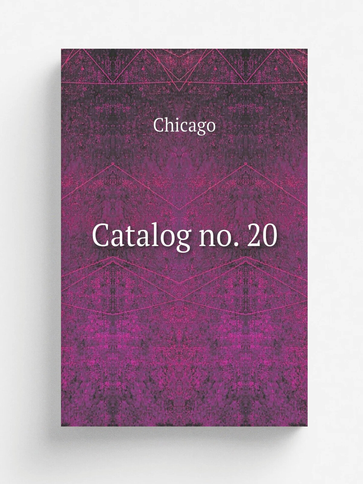 Catalog no. 20 | Chicago | 1904 | The Company | Репринт