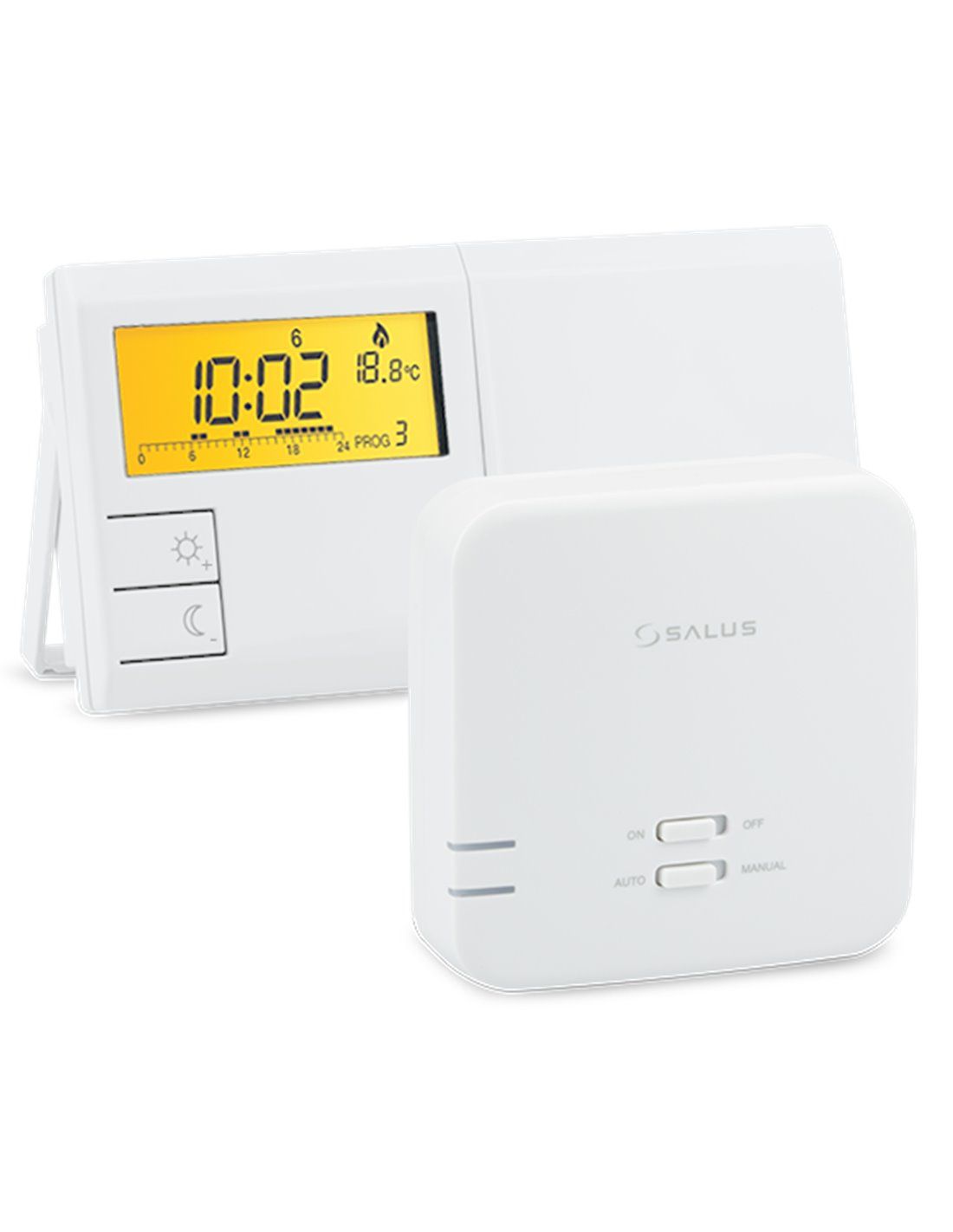 Терморегулятор SALUS Controls 091FLRFv2 белый