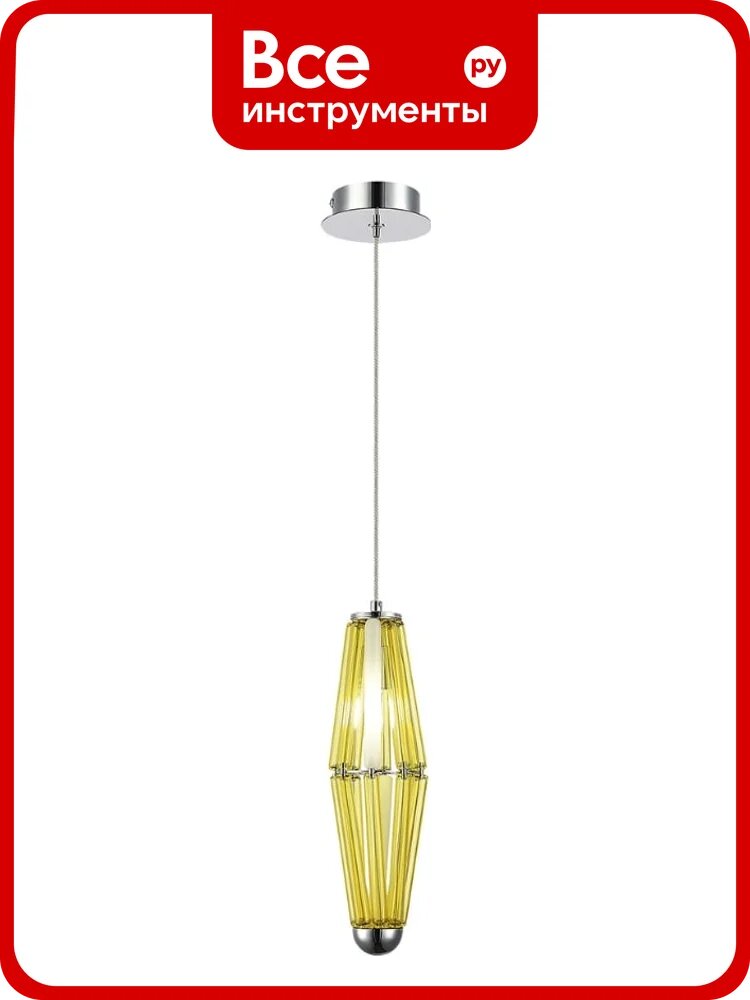 Светильник подвесной ST-Luce Хром/Золотистый G9 1х5W 4000K ST luce SL1242.123.01