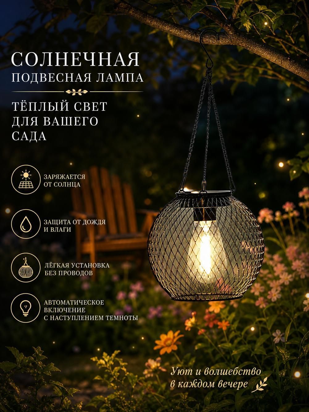 2шт солнечный железный сетчатый светильник из