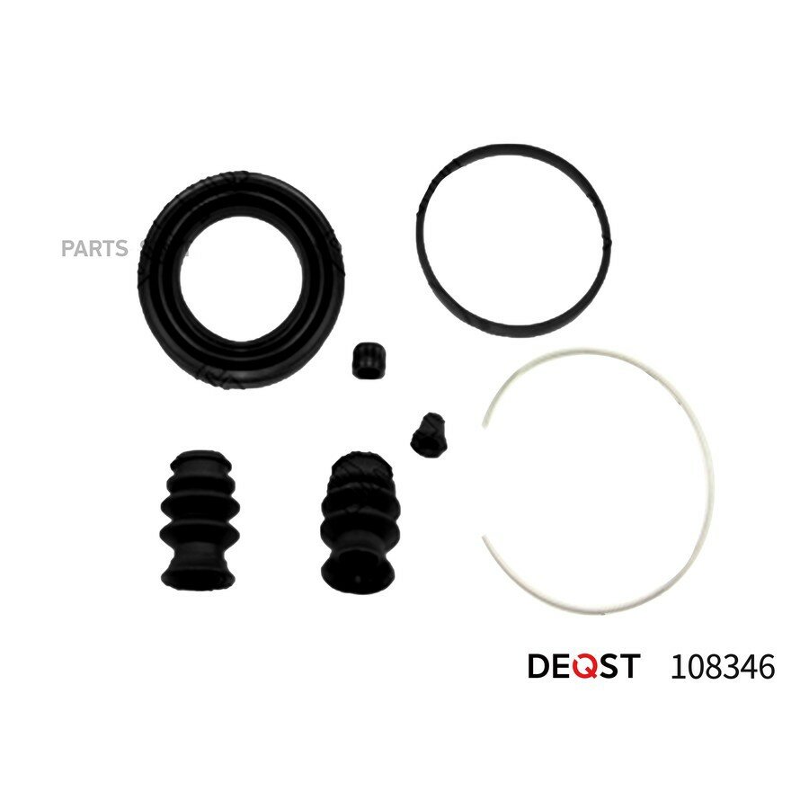 Ремкомплект суппорта Chevrolet Lanos 97-, Daewoo Lanos 97- переднего (D52mm, суппорт dac) \ DEQST 108346 DEQST 108346 | цена за 1 шт