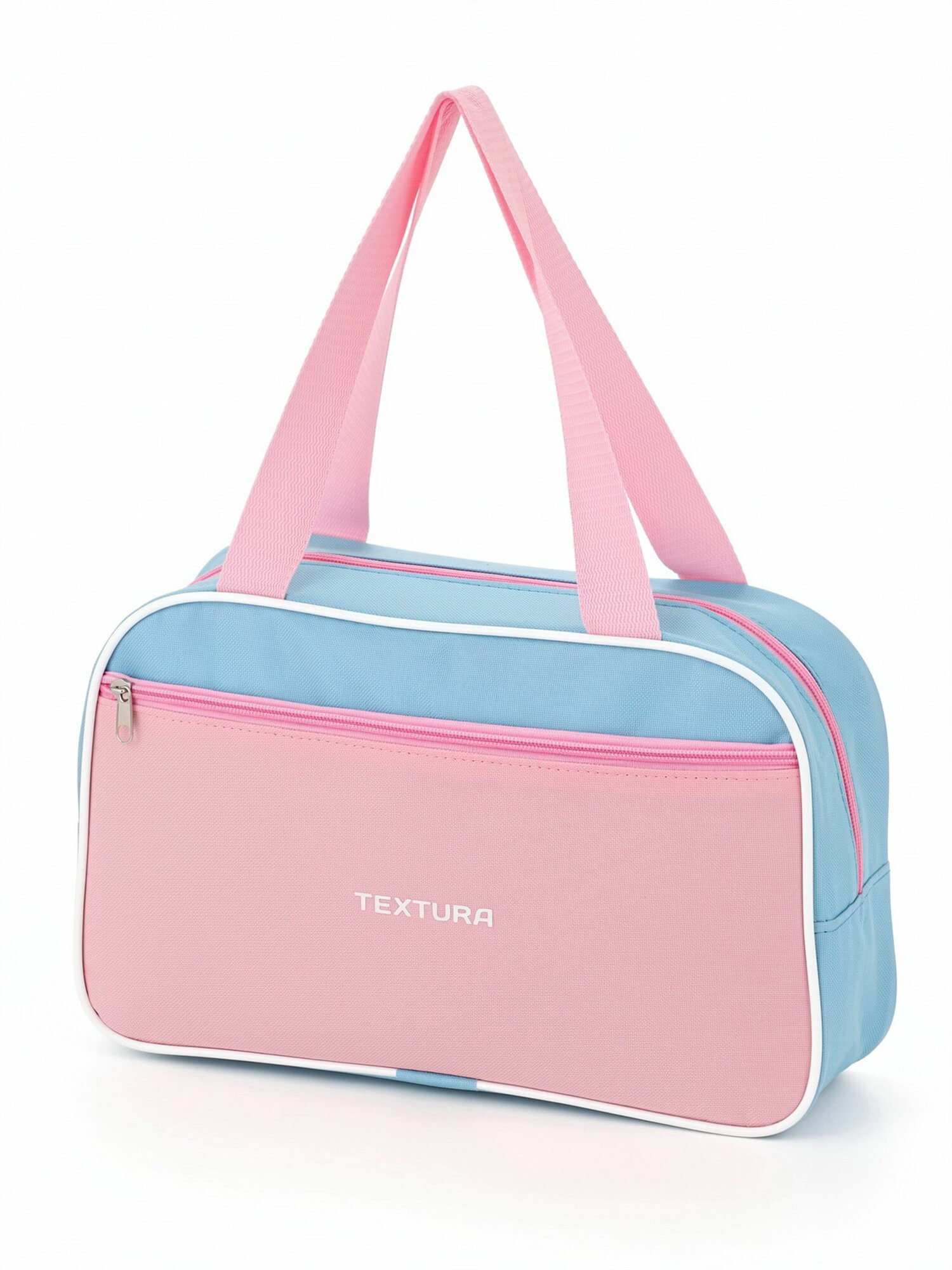 Сумка для обуви школьная, 33x10x20 см, розовая, особенность: водоотталкивающее покрытие
