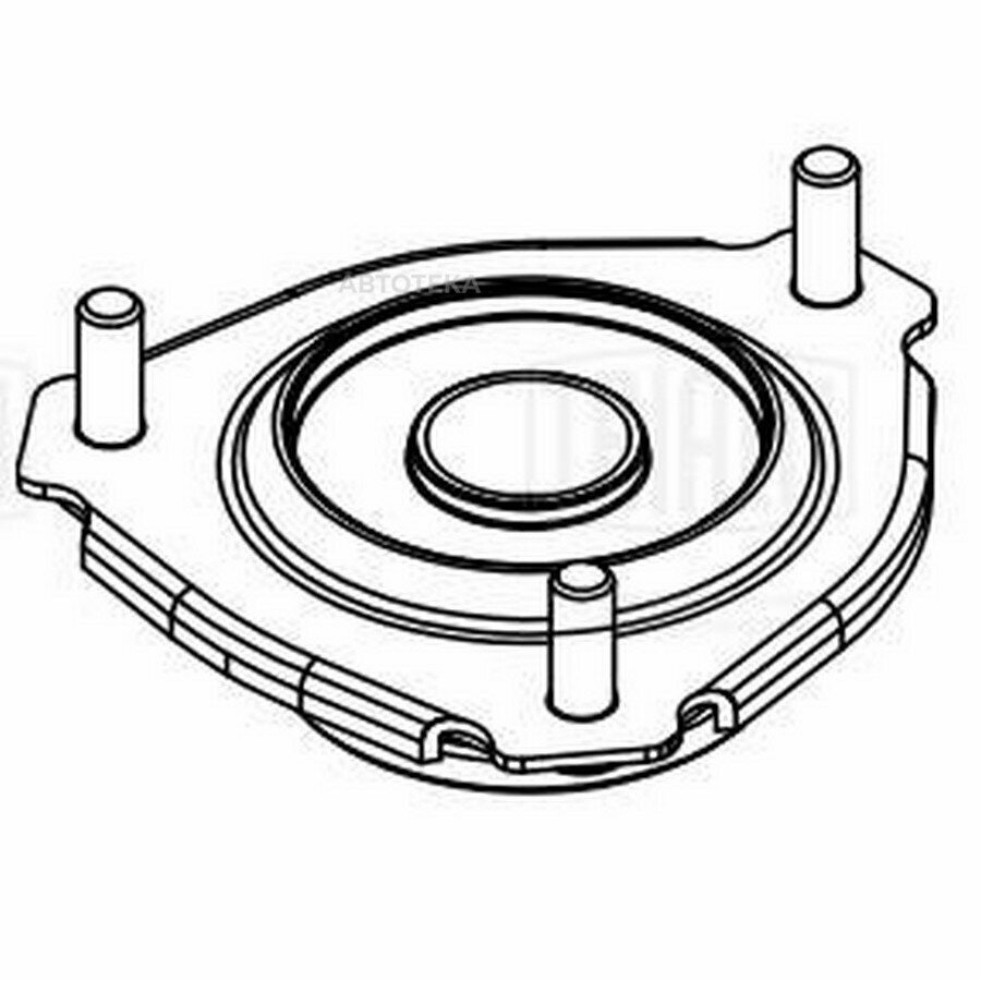 Опора амортизатора TOYOTA RAV4 (94-)/RAV4 (00-) (перед.) (с подшип.) TRIALLI SA1956