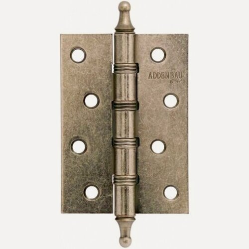 Изображение товара Петли дверные универсальные Adden Bau "Vintage" 100X70X2.5 4W AGED SILVER, Состар. серебро, 1шт