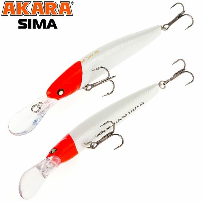 Воблер Akara Sima 90F 12 гр. (3/7 oz 3,5 in) A1