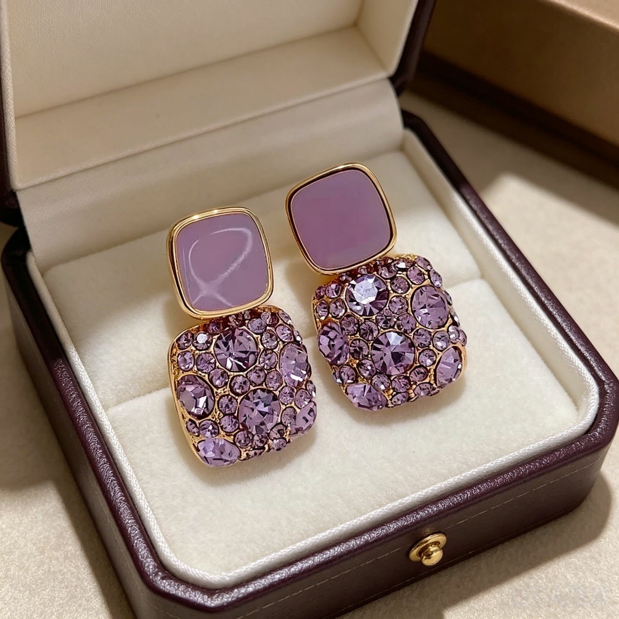 Брошь, 1 шт., violet — фото 1