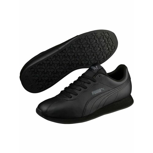 фото Кроссовки puma turin ii, полнота f (eu)/ на среднюю стопу, размер 4 uk, черный