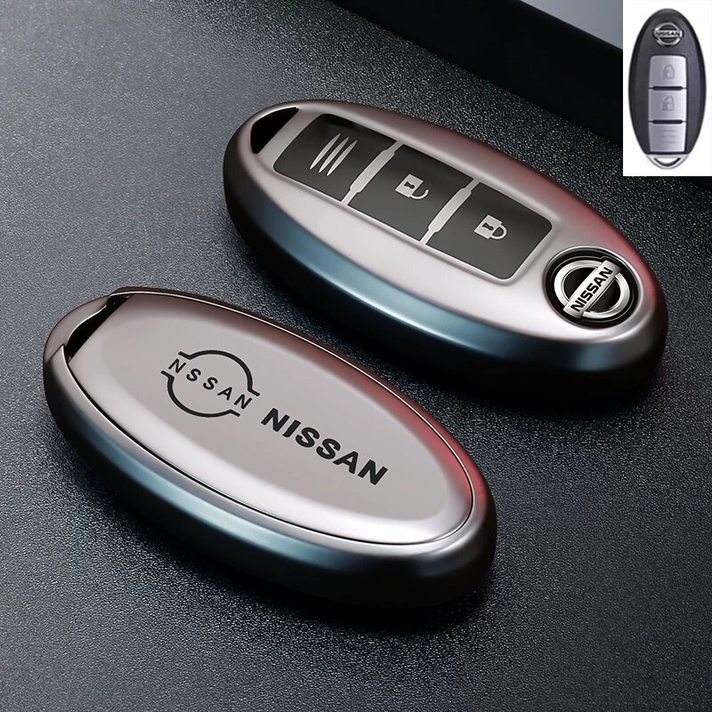 Чехол для ключа NISSAN - 2-кнопочный одинарный корпус для Nissan Kicks