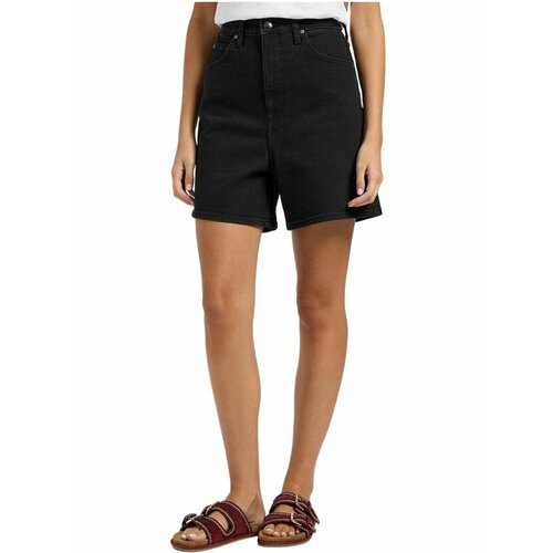 фото Шорты lee women stella shorts, размер 27, черный