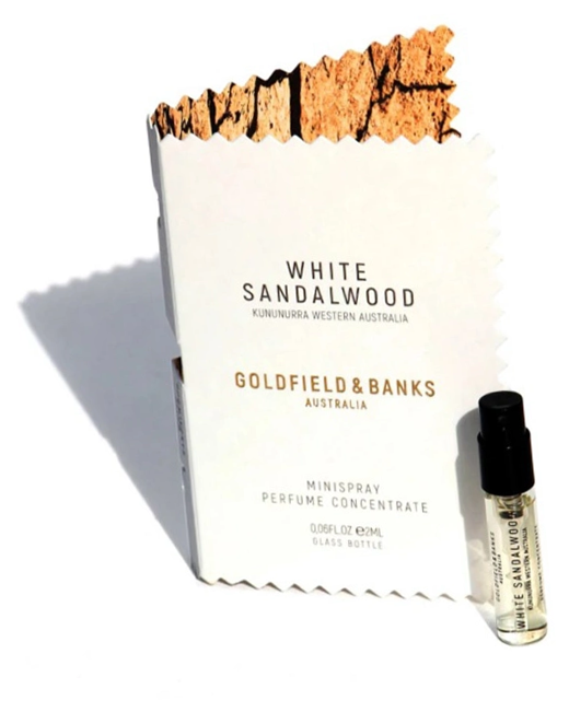 Goldfield and Banks White Sandalwood - миниатюра духов 2 мл / Голдфилд Энд Бэнкс