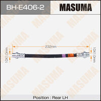 Шланг Тормозной Лев. (Masuma BH-E406-2)