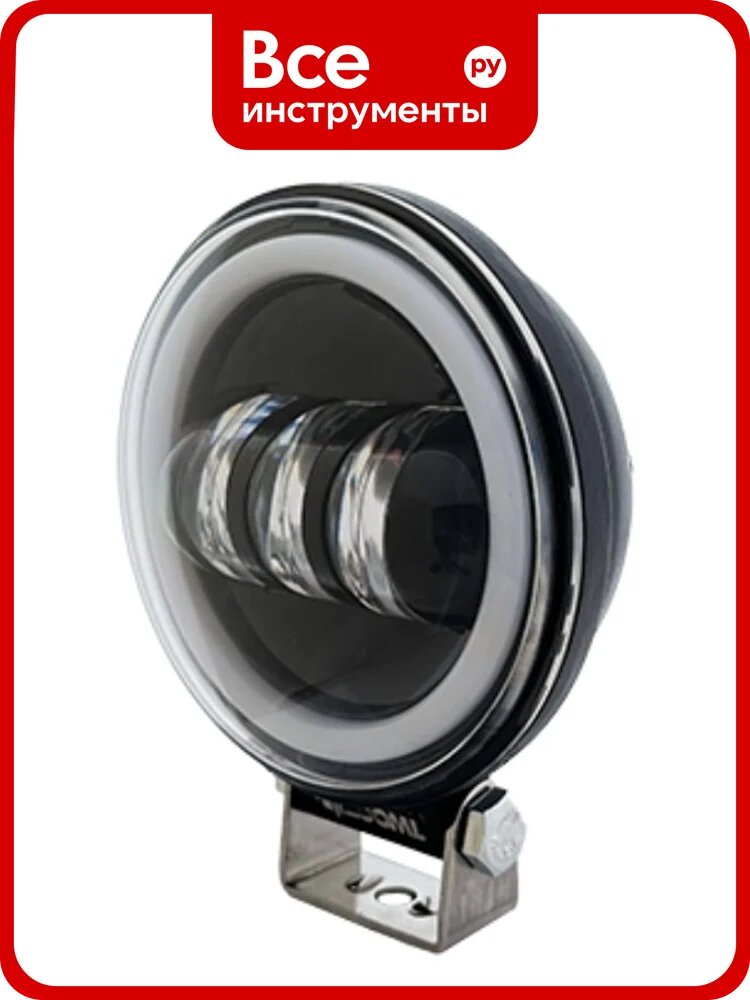 Рабочий свет ZOOML 10-60V 30W 6500-7000К Bright (Cree, ангельские глазки, направленный, Ø110х60) WL-330044HB