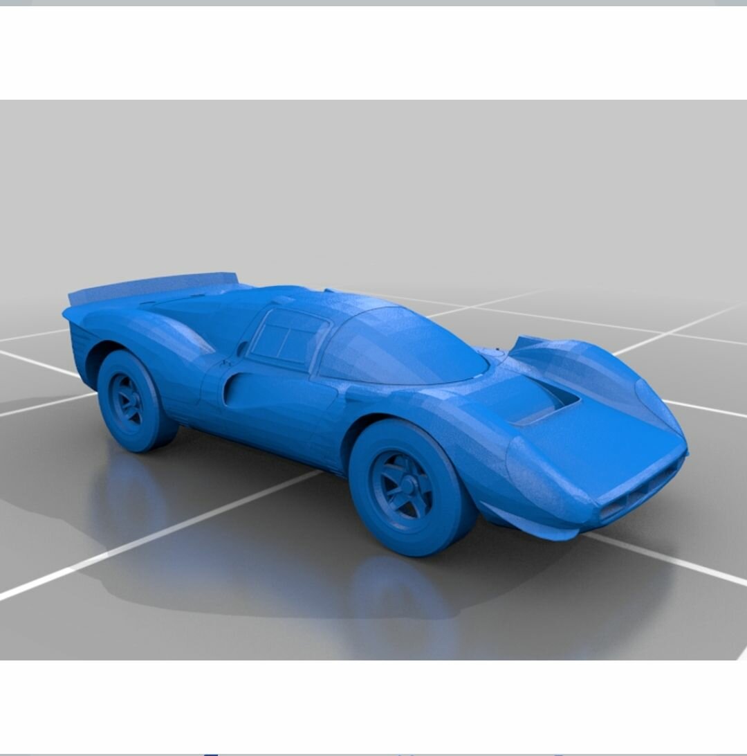 Ferrari 335 P4. Масштабная модель 1:72.