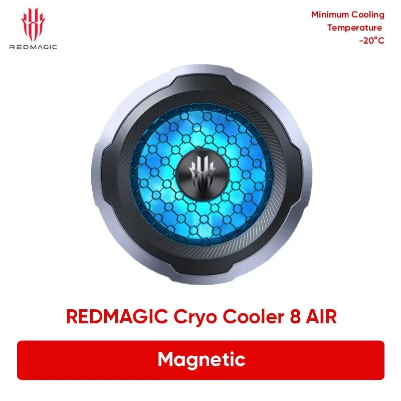 Кулер nubia REDMAGIC Cryo Cooler 8 Air для игровых смартфонов, подходит для мобильных телефонов Apple, OnePlus 15, Realme, Poco X7 Pro