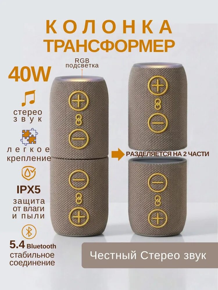 Колонка беспроводная двойная