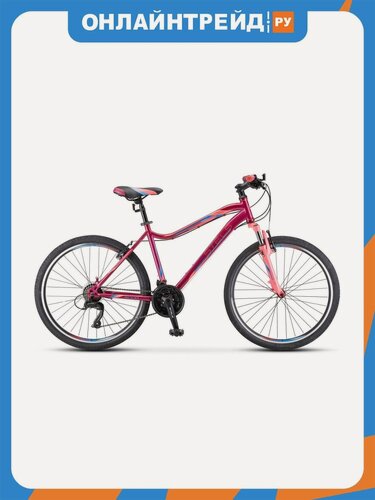 Изображение товара Женский велосипед Stels 26" Miss 5000 V (рама 18) V050 Вишневый/розовый
