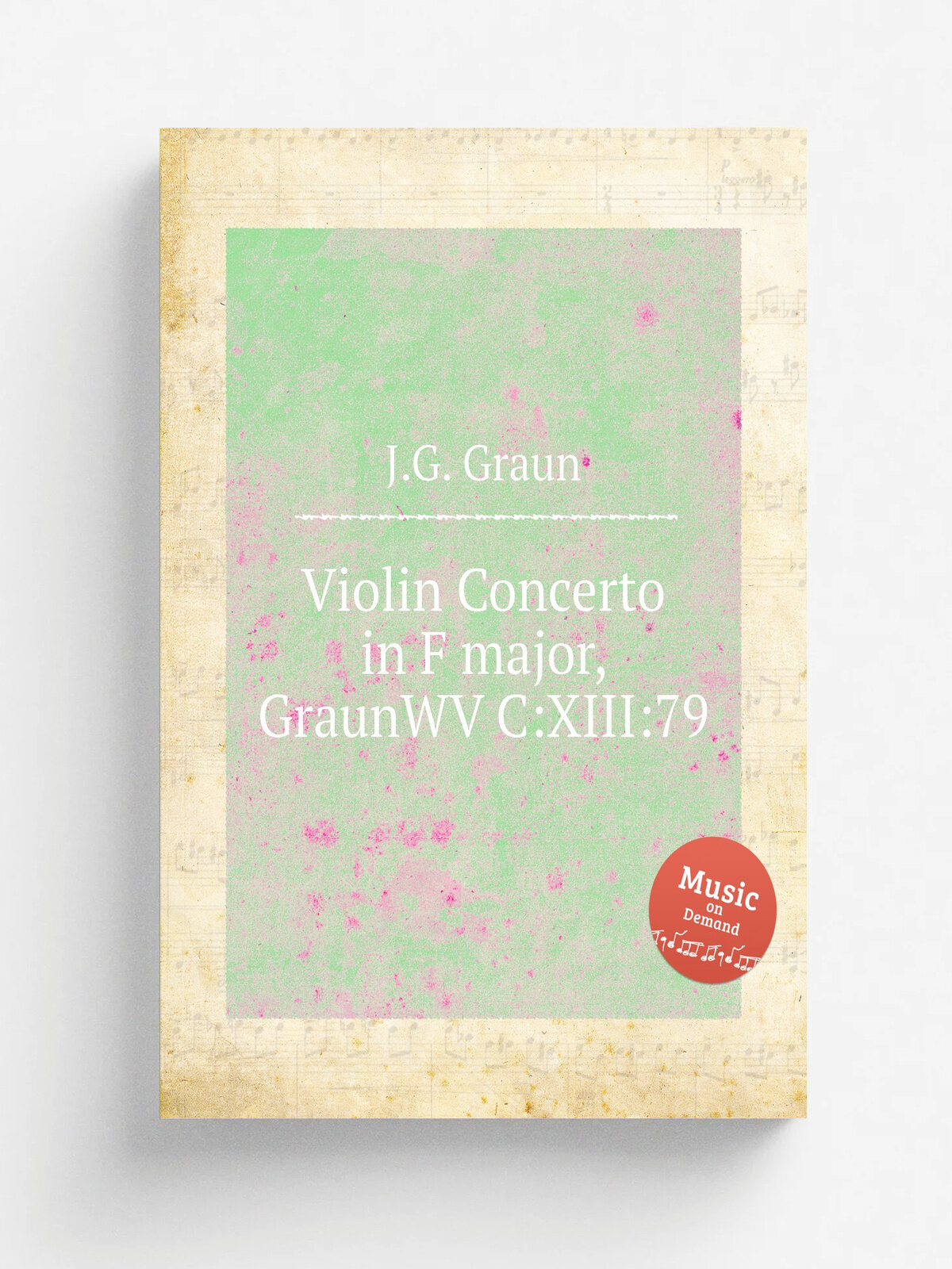 Violin Concerto in F major, GraunWV C: Xiii:79 | J.G. Graun | Репринт
