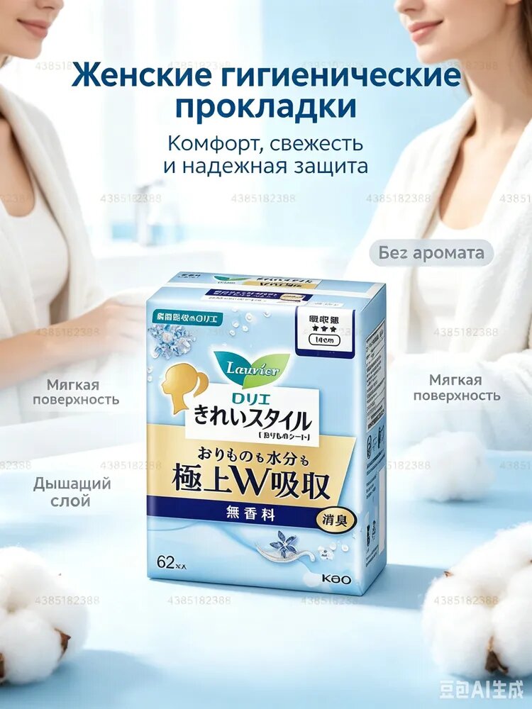 Прокладки женские 62 шт