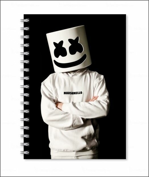 Блокнот Marshmello, Маршмэллоу №1, А4