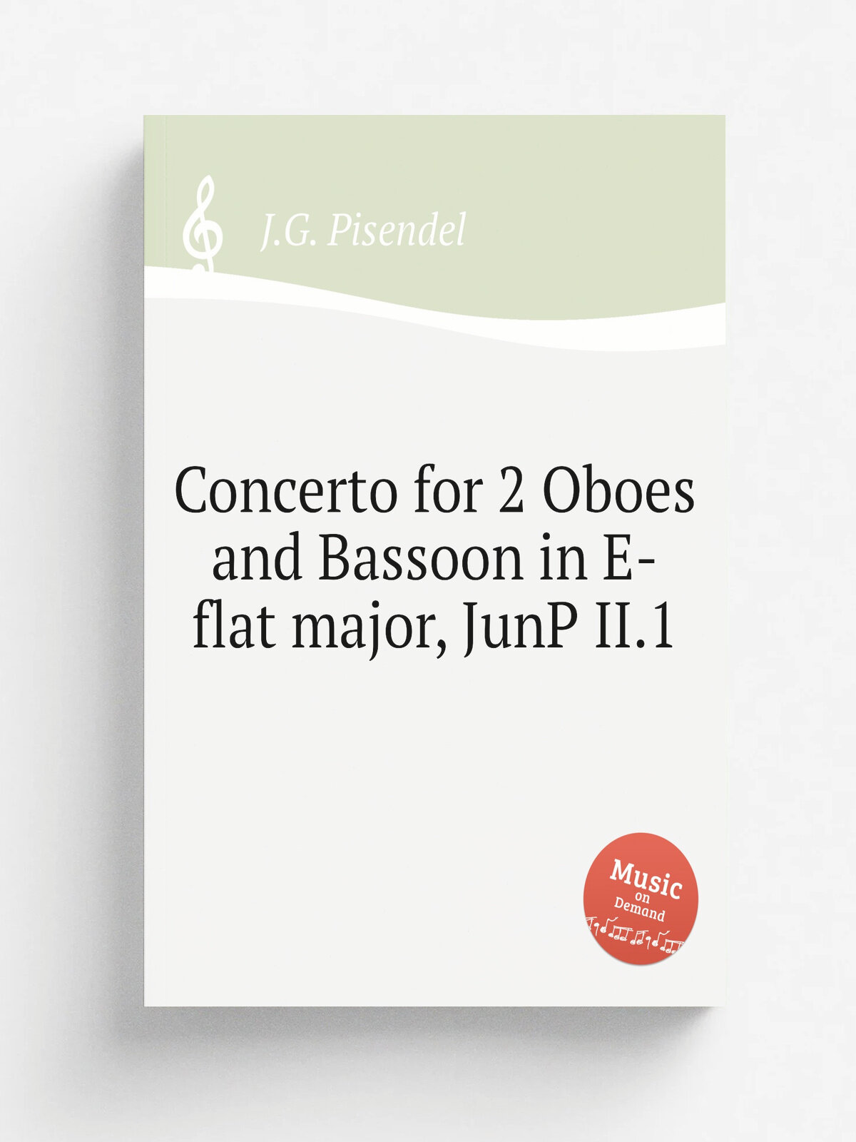Concerto for 2 Oboes and Bassoon in E-flat major, JunP Ii.1 | J.G. Pisendel | Репринт