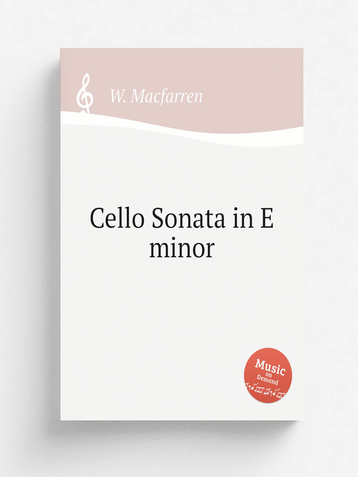 Cello Sonata in E minor | W. Macfarren | Репринт