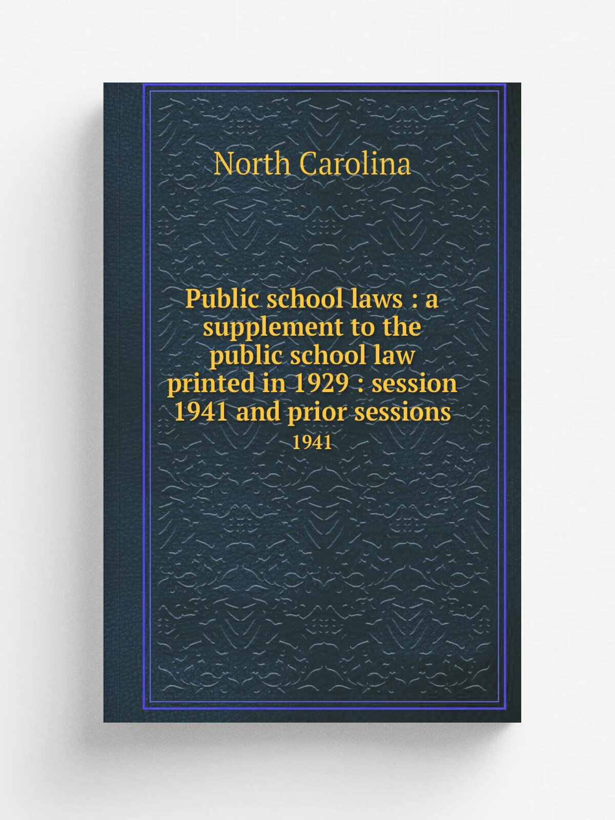 Public school laws : a supplement to the public school law printed in 1929 : session 1941 and prior sessions. 1941