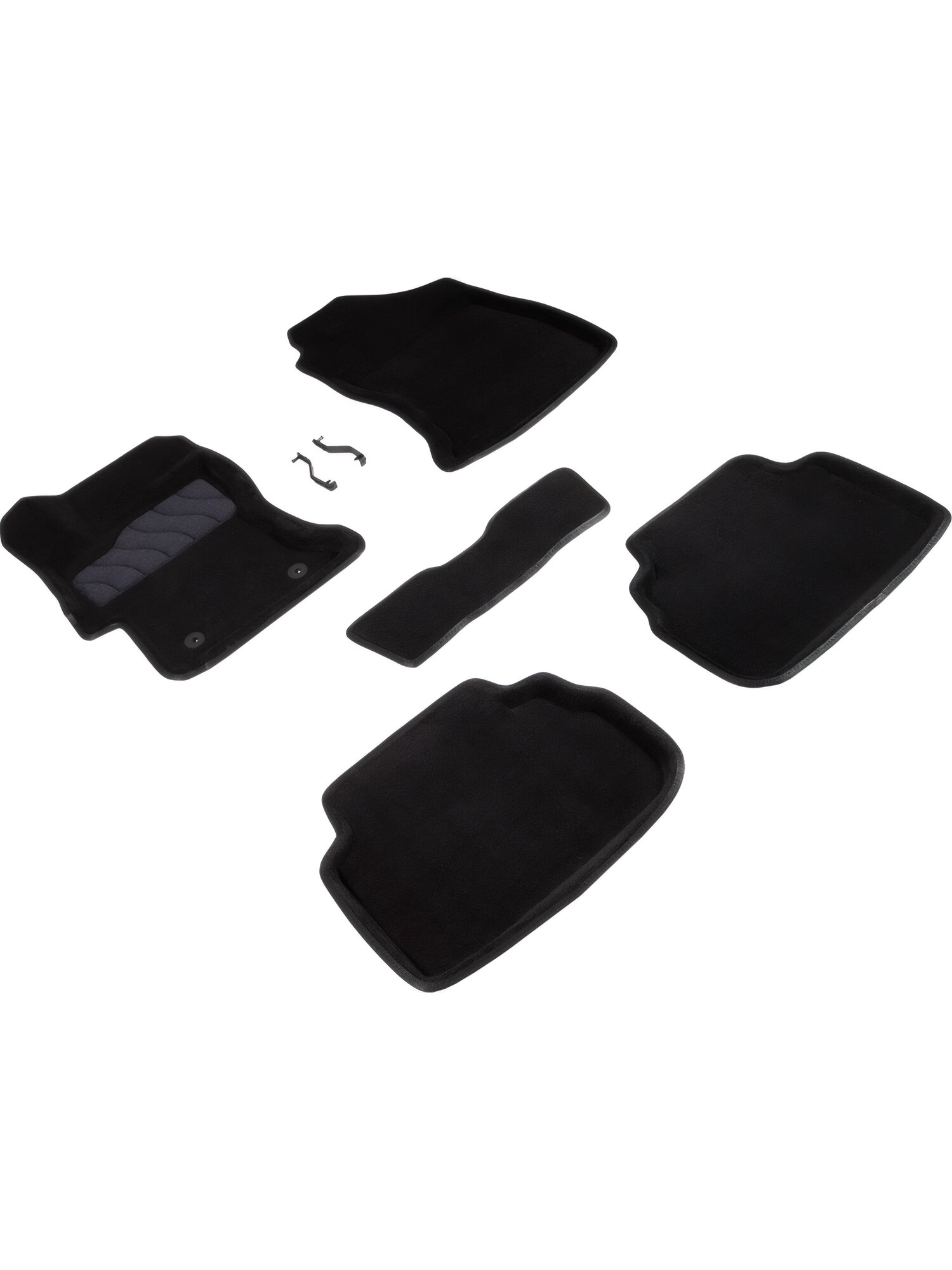 Ворсовые 3D коврики Seintex для Subaru XV II 2017-2023 (93004)