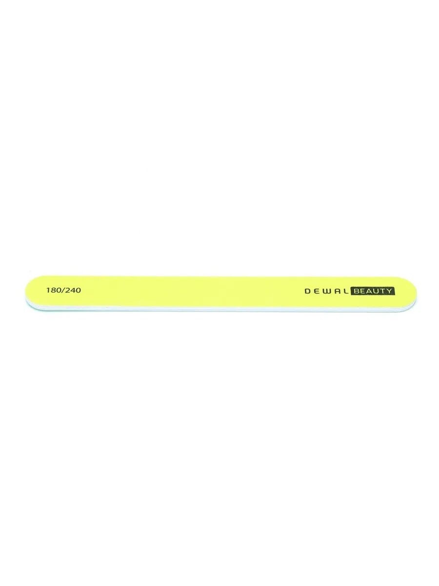 Пилка для ногтей Dewal Beauty абразивная 180-240 2 шт