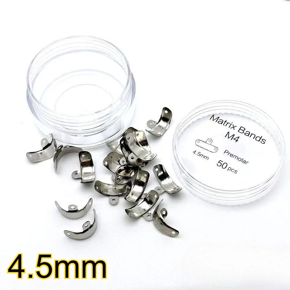 Металлические секционные матрицы для стоматологии UOSU 4.5mm