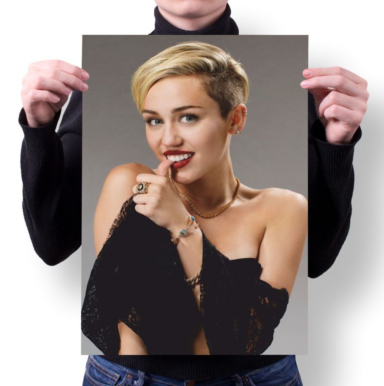 Плакат Майли Сайрус, Miley Ray Cyrus №13, А4