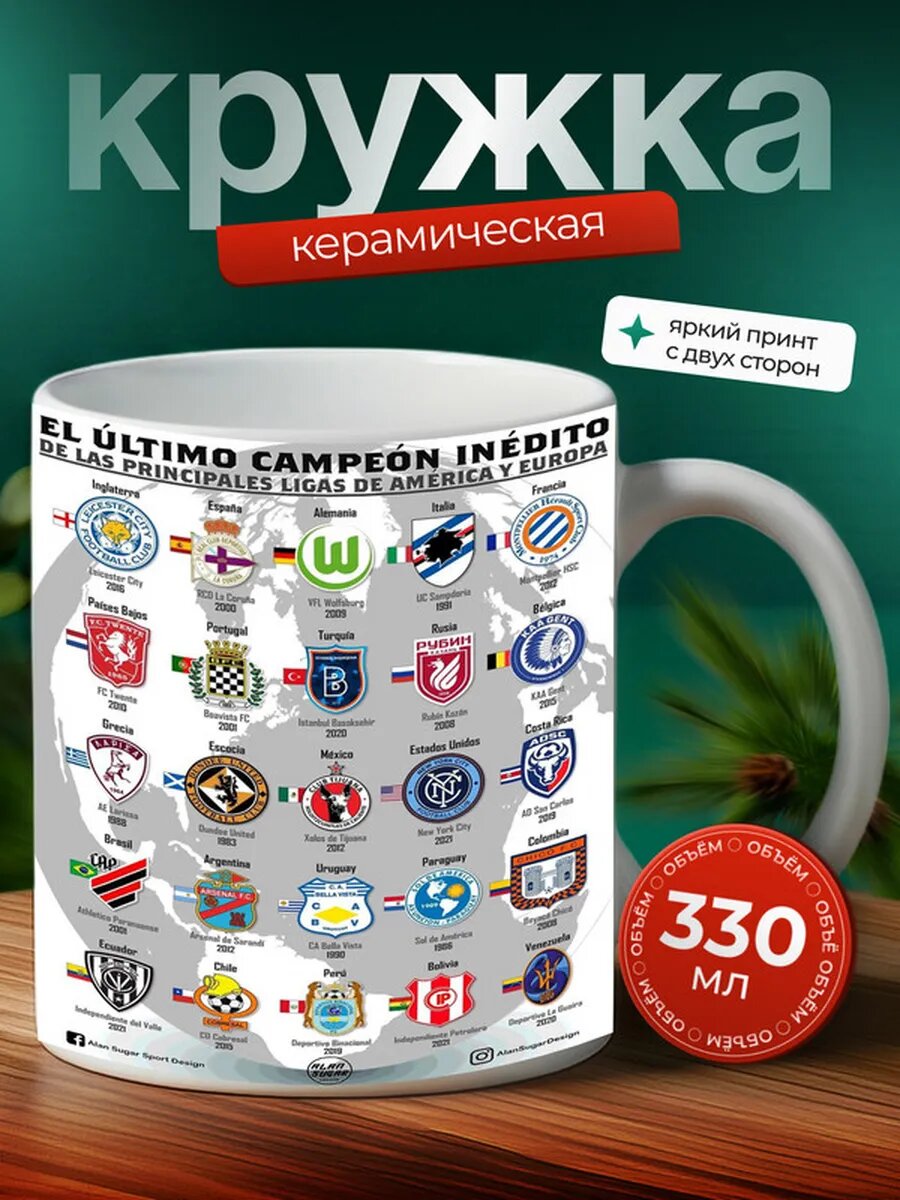 Кружка Пачука футбольная команда 18,