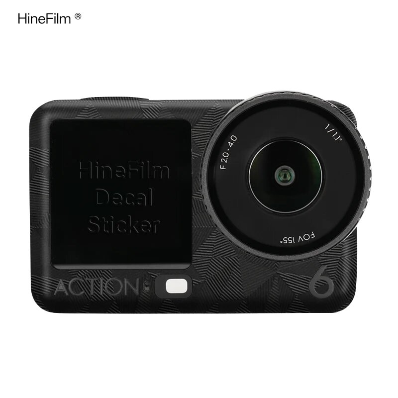 HineFilm Skin для DJI Osmo Action 6 Nordic Black