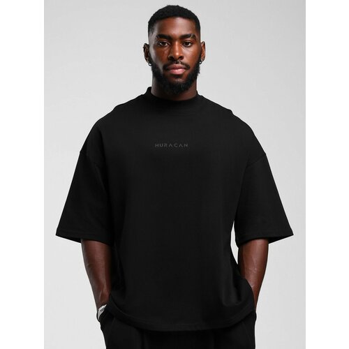фото Футболка хуракан oversize, размер l, черный
