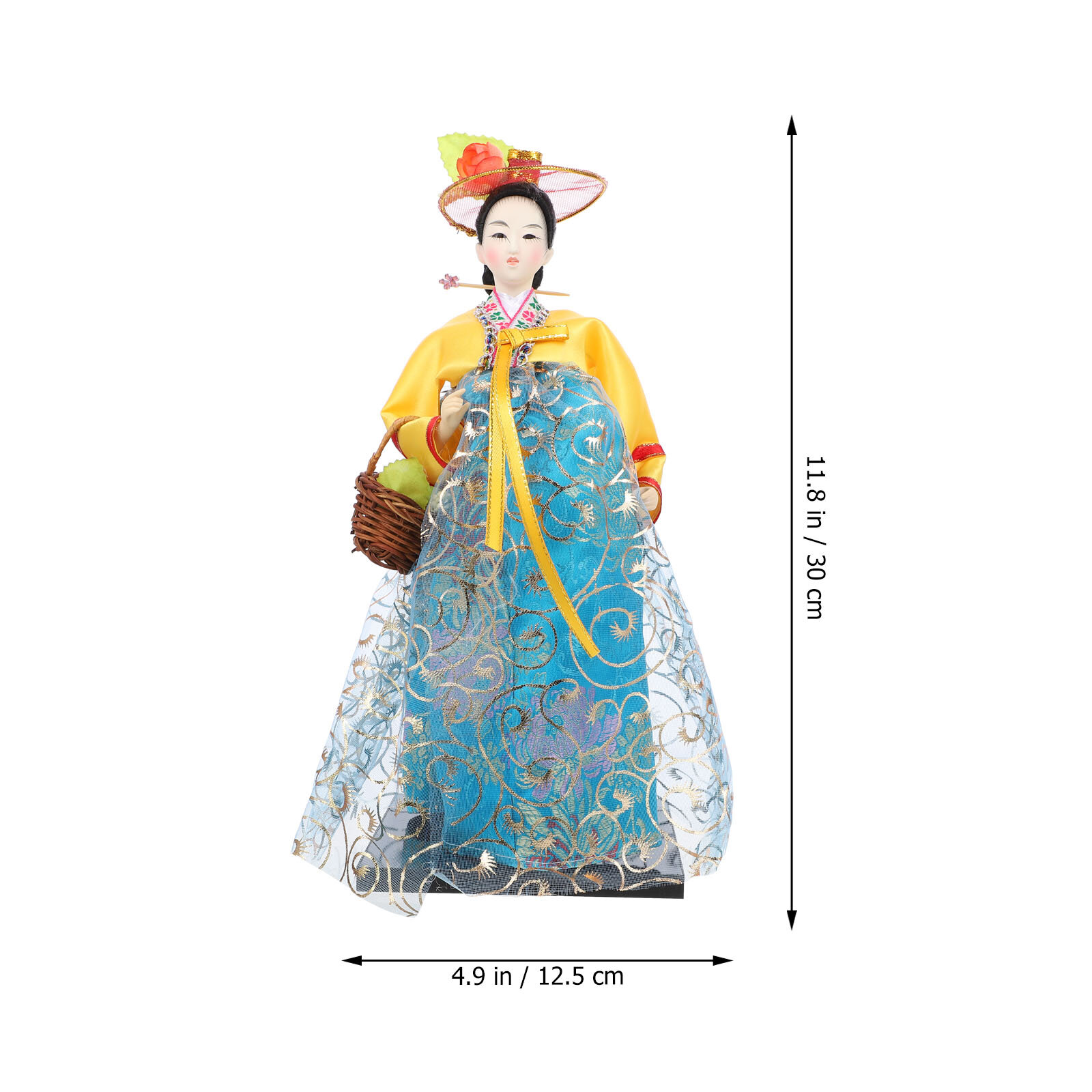 Куклы В Корейском Ханбоке Игровые Фигурки 30.00X12.50X12.50Cm