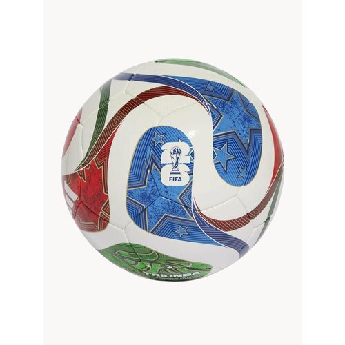 фото Мяч adidas fifa world cup 26 trionda pro sala ball белый 60% полиэтилентерефталат, 40% полиуретан jd8033