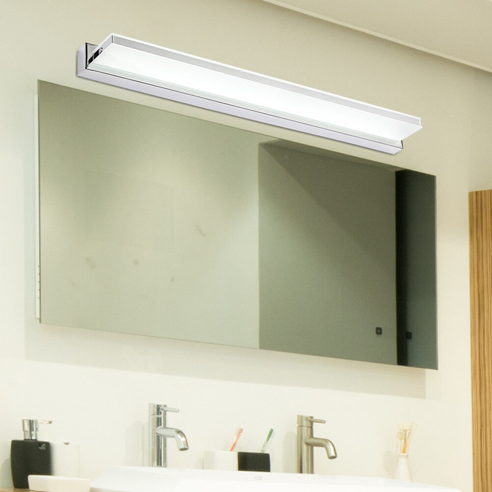 LED Настенное Освещение 7W 42cm Серебристый Без Мигания Для Спальни Ванной Белый Свет