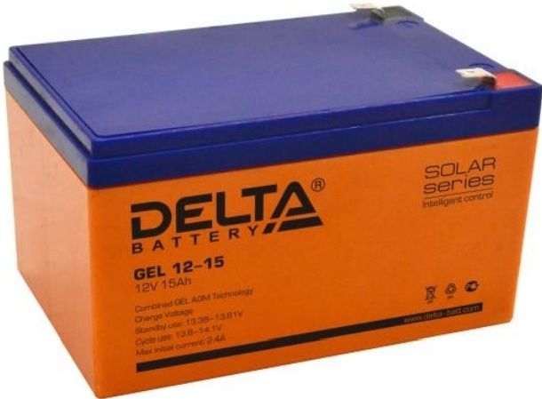 Delta Аккумуляторная батарея GEL 12-15