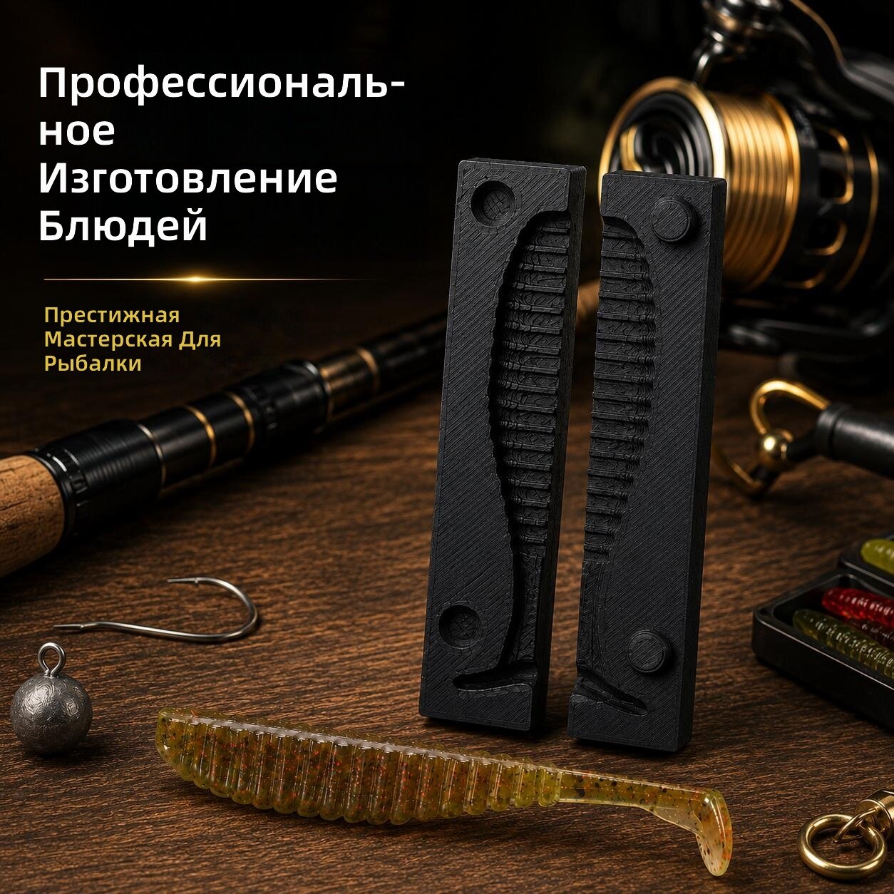 Форма для изготовления приманок для продвинутых DIY