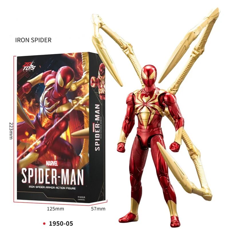 Фигурки Marvel ZD Toys Железный Человек МК3 МК4 МК85 МК42 МК18 06