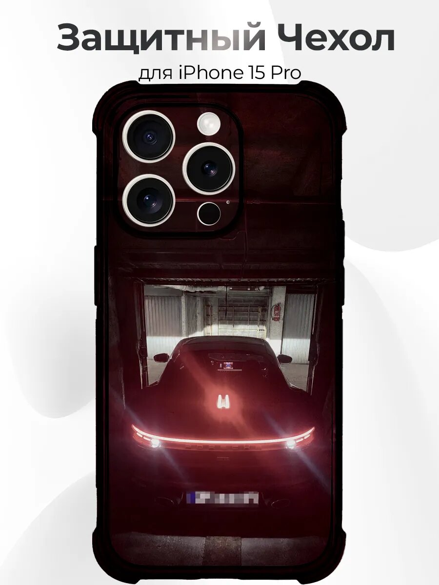 IPhone 15 Pro Porsche 911 992 Красная Полоса