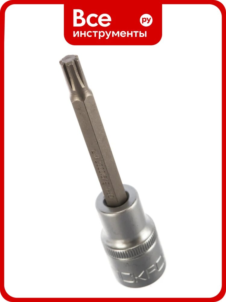 Головка-бита RIBE (M7; 1/2"; L-100 мм) ROCKFORCE RF-34910007